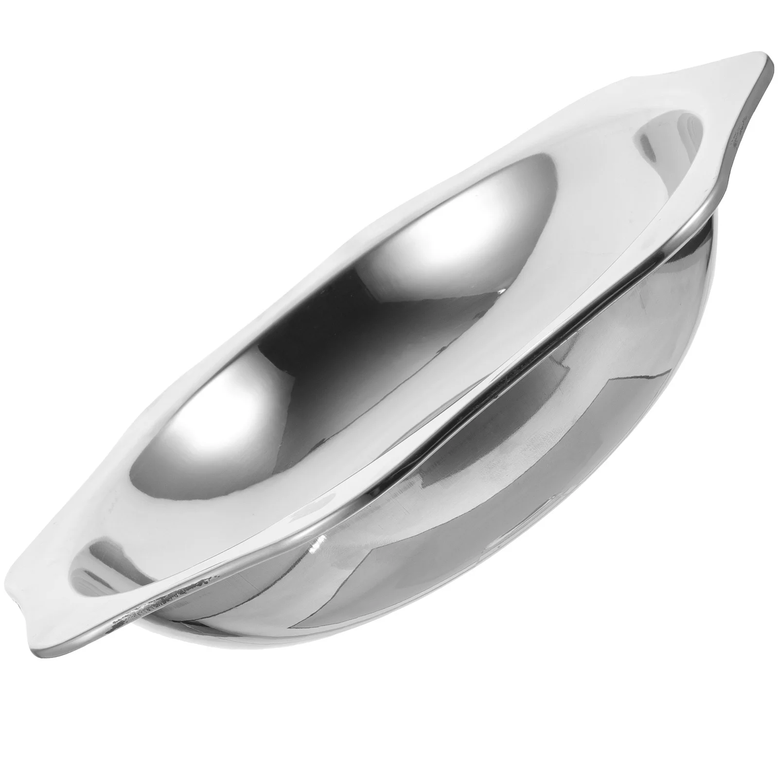 

Sun Pan Stainless Steel Dry Round Bottom Fast Heating Cooking Pot For Hot Pot Seafood Ramen Household Kitchen Use