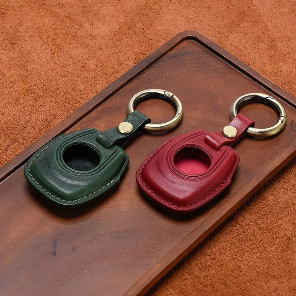 Genuine Cowhide Key Cover Solid Color Portable Key Protector Case Custom Fit Motorcycle Accessories for Harley Sportster S