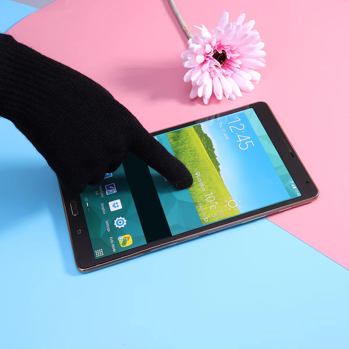 قفازات شاشة اللمس للرجال والنساء شتاء دافئ محبوك الاكريليك الهاتف الذكي متوافق في الهواء الطلق المشي لمسافات طويلة الرسائل النصية قفازات القيادة