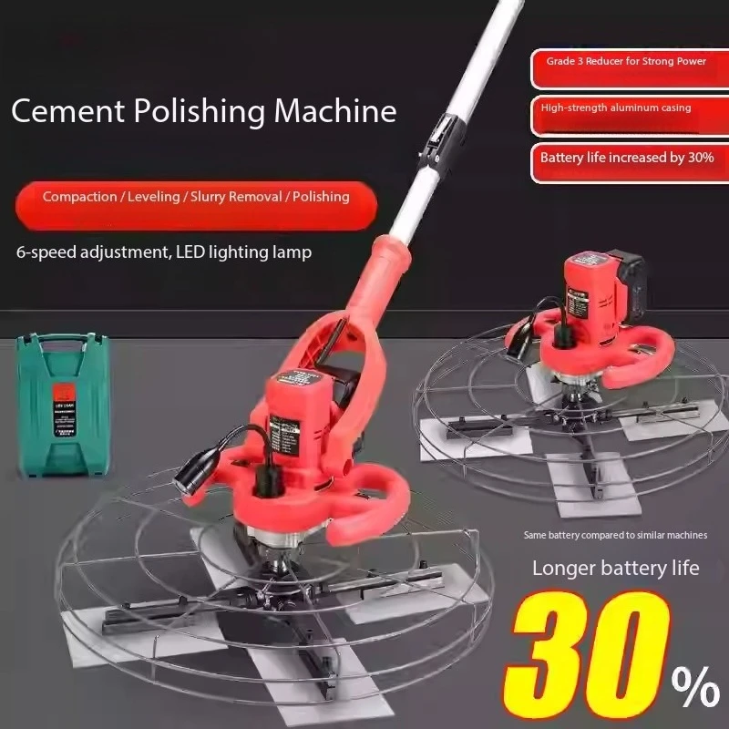 3980W cement trowel concrete floor electric sanding machine, road blade dust collector, ground trowel calender