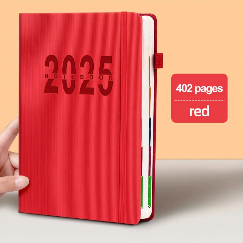 2025 Notebook, Personal Organizer - Self Discipline Plan, Academic Notebook, Memo, Travel Friendly Notebook