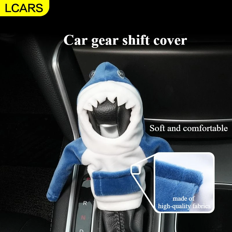 

Lcars-Shark Sweater Shift Lever Cover, Creative Car Interior Products, Car Shift Lever Cover, New Car Accessories