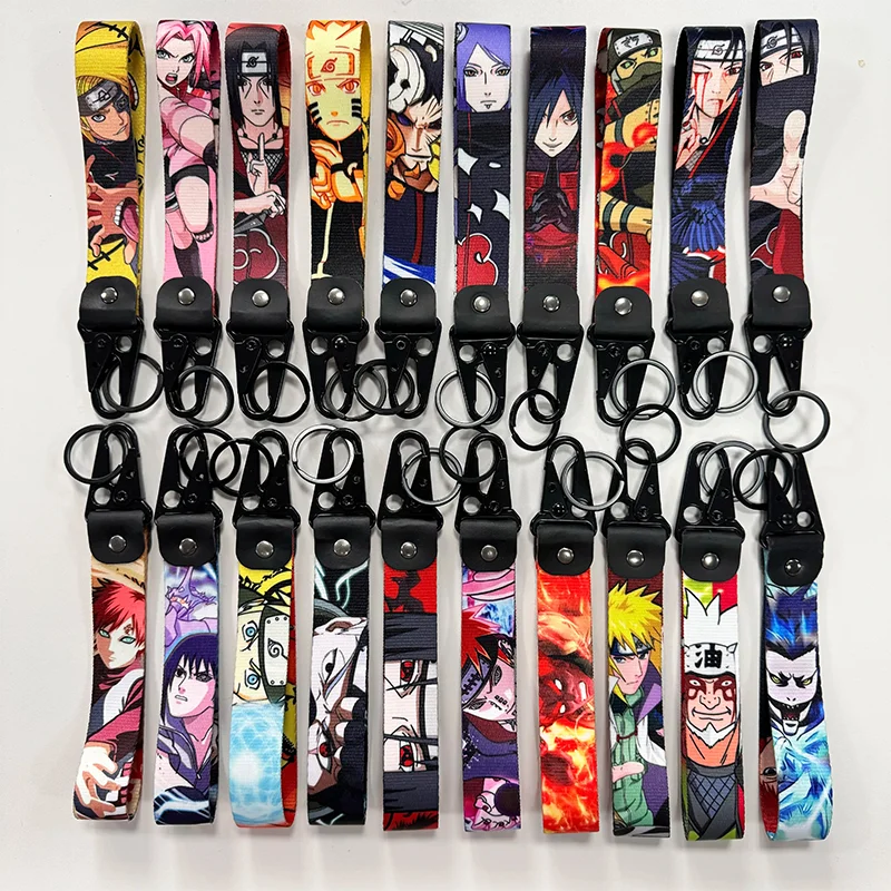 

Шнурок для ключей с рисунком из аниме «Наруто»