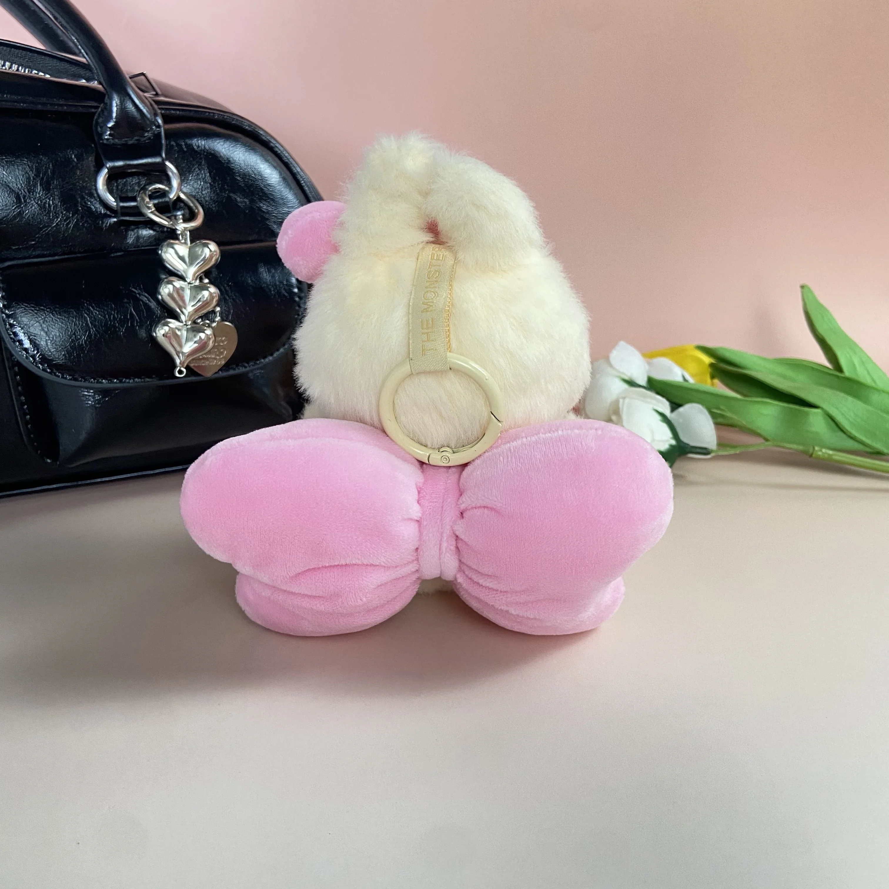 

15-17cm clothes for labubu The Monsters Outfit Accessories Clothing Gift Cartoon Plush Strap Bow Clothing Dressing