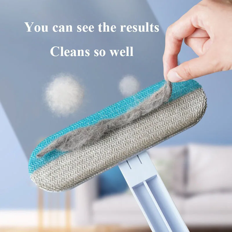 Sticky Hair Remover Brush Remove Floating Hair Cleaning Tools Multifunctional Window Carpet Sofa Clothes Cat Dog Hair Catcher