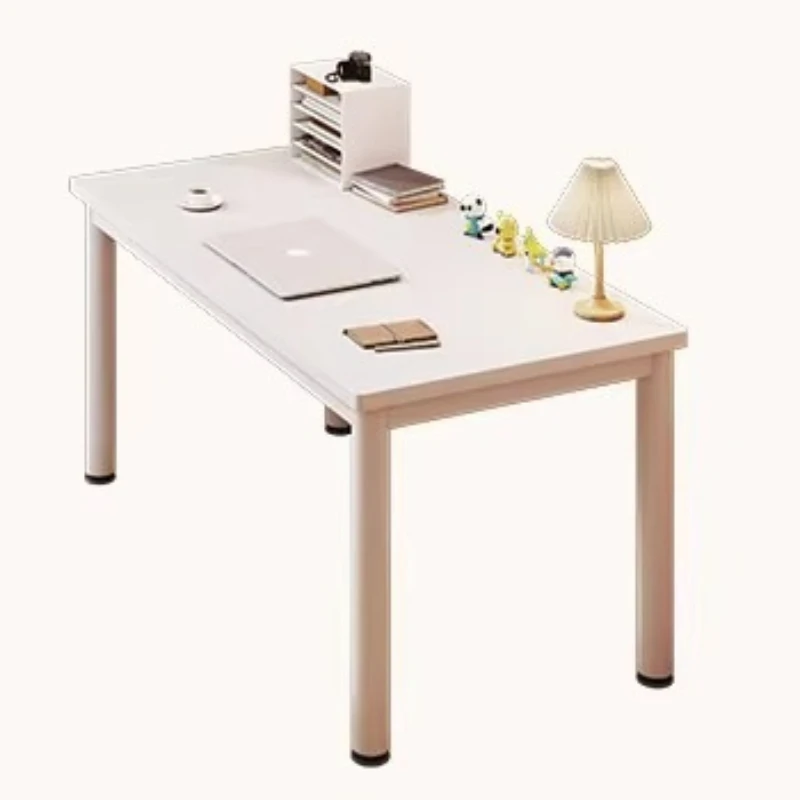 Girls' bedroom, small vanity table, minimalist modern INS style, simple desktop office desk