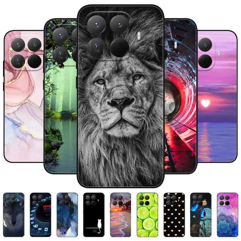 For Xiaomi 15T Pro 15TPro Phone Case Fashion Painting Silicon Soft TPU Cover Coque For Xiaomi 15 T Pro Case Etui Shockproof Capa