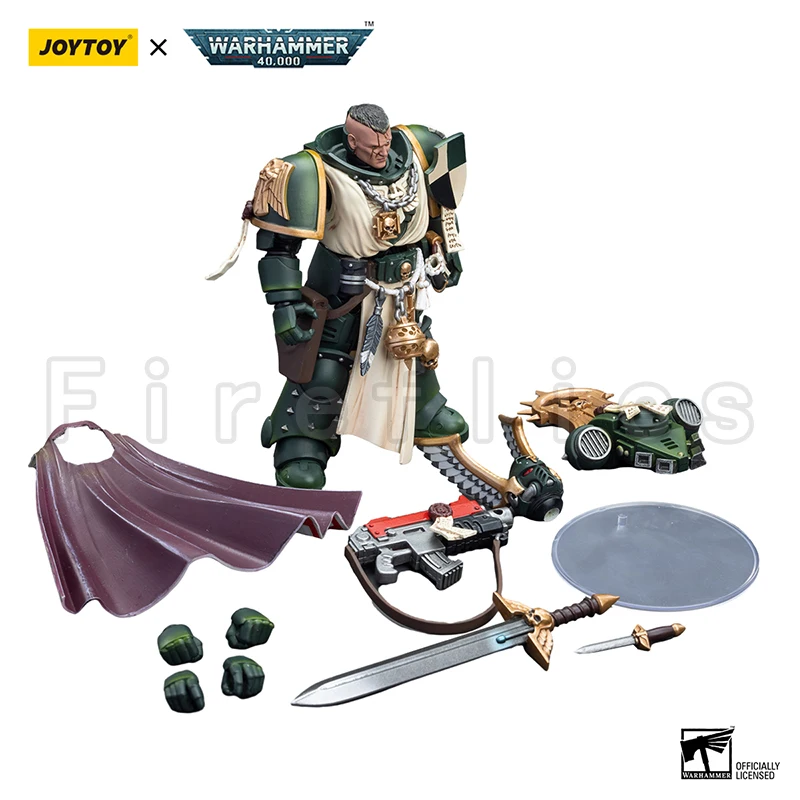 1/18 JOYTOY Фигурка 40K Dark Angels Master Lazarus Master With Power Fist Аниме Модель Игрушки