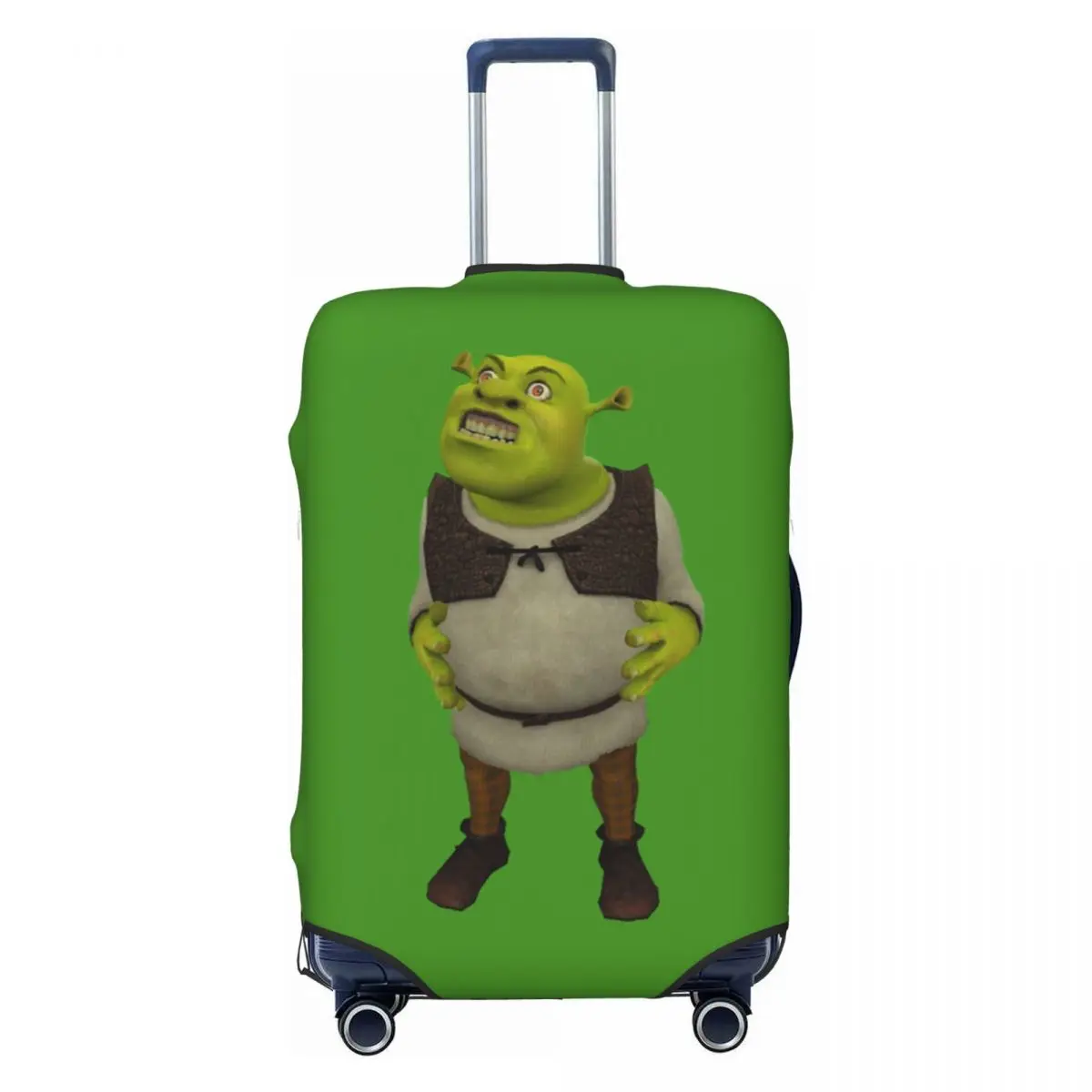 

Custom Monster Shrek Luggage Cover Protector Fashion Animated Movie Travel Suitcase Protective Cover for 18-32 Inch