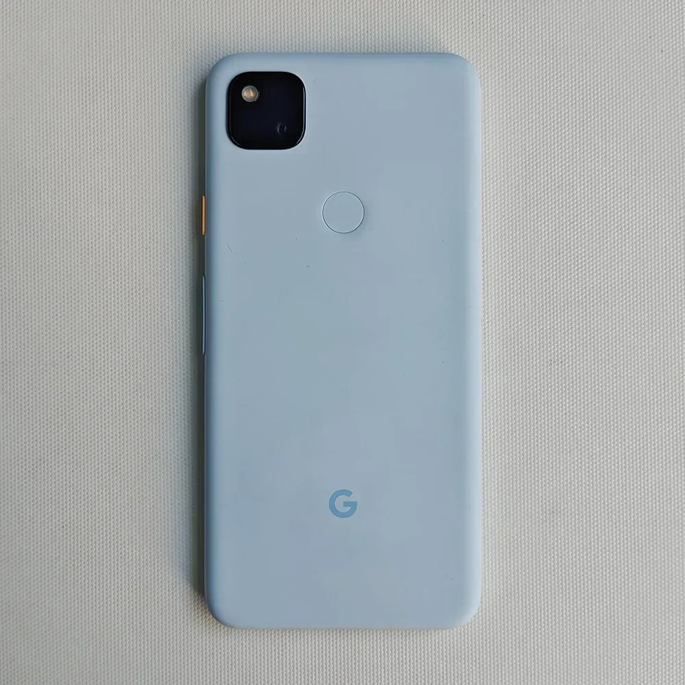 Google Pixel 4a Original entsperrtes Mobiltelefon Smartphone 128 GB Rom 5,81 Zoll NFC Octa-Core Fingerabdruck 4G Pixel 4a Mobiltelefon