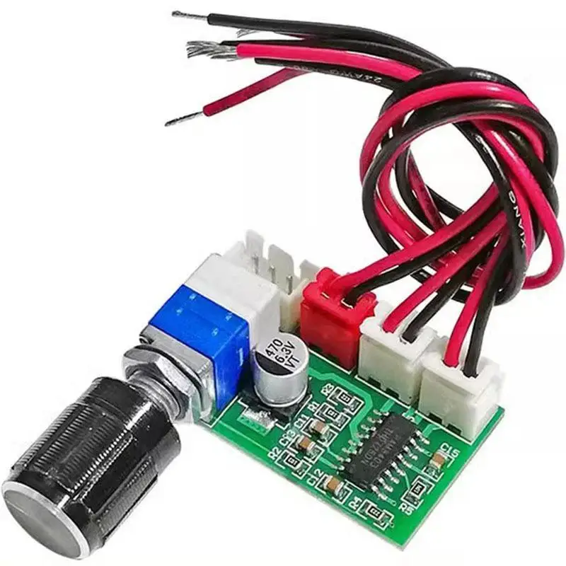 ∘XH-A154 PAM8403 5V Powered Digital Amplifier Board Module Micro USB Supply Volume Adjust Knob for DIY Audio Projects