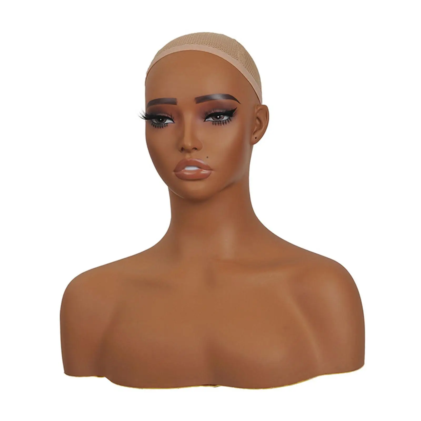 

Realistic Mannequin Head Manikin for Wigs Making Styling Jewelry Necklaces