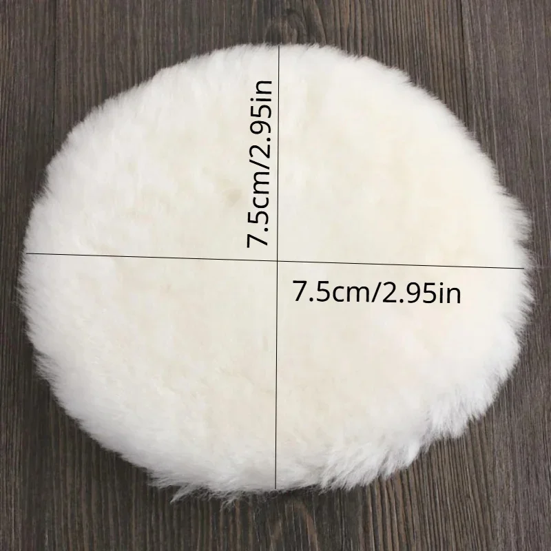 4 Sizes，Car Beauty Polishing Waxing Machine Sealing Glaze Wool Ball Polishing Disc Polishing Car Waxing Washing Accessories