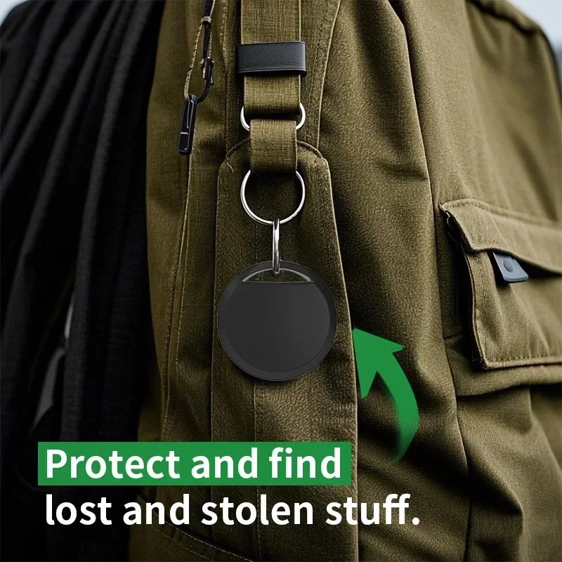 GPS Smart Tracker Tag Bluetooth Locator Anti-Verlust-Gerät Mobile Schlüssel Haustier Ältere Kinder Finder Arbeiten mit Android Google Find My – Detail 5