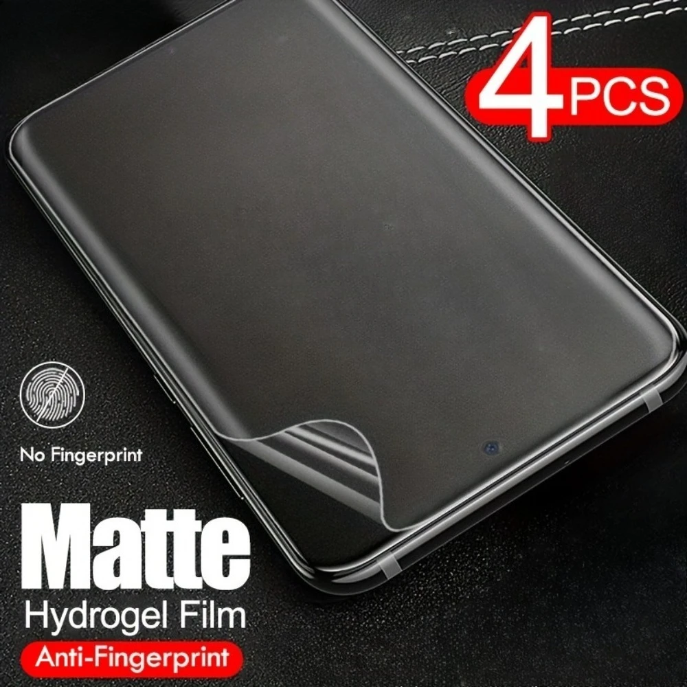 4Pcs Matte Hydrogel…