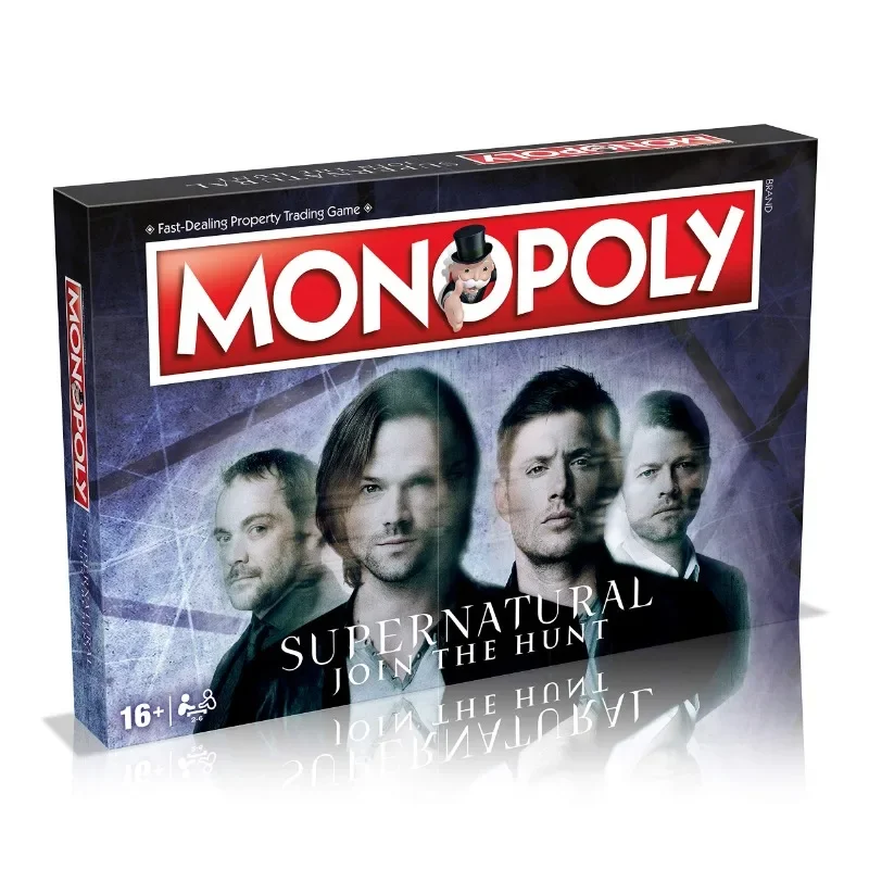 

Monopoly Supernatural Collectors Edition Board Game 2-6 Players Party Games Family Party Games