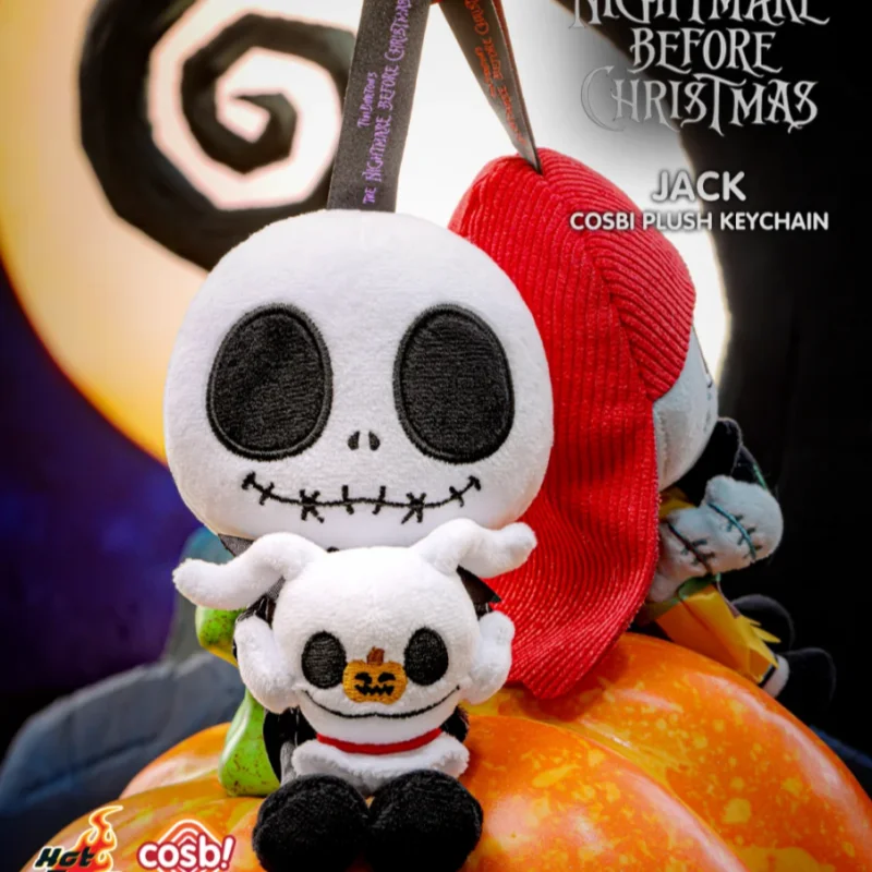 جديد Hottoys Cosbi الكابوس قبل عيد الميلاد صندوق أعمى قلادة المفاتيح صندوق غامض أفخم دمية أنيمي دمية الهدايا #4