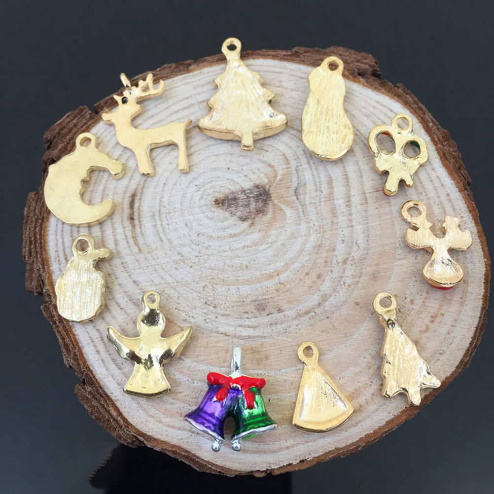 

20Pcs Alloy Christmas Tree Charms High Quality Pendants for DIY Jewelry Craft Projects Festive Decorations Christmas Pendants