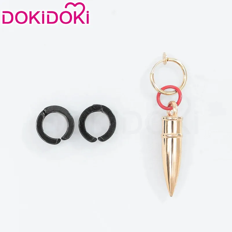 متوفر في المخزون شعر مستعار كوسبلاي لعبة هونكاي: ستار رايل دوكيدوكي للرجال شعر طويل بوثيل كوسبلاي مشابك أذن شعر مستعار متدرج غطاء مجاني