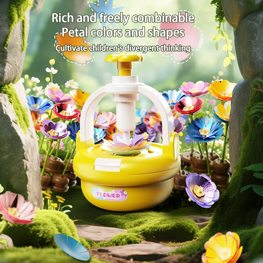 Buquê de artesanato kits buquês de flores brinquedos diy kits de artesanato brinquedos para crianças artesanal flores mercado brinquedo para crianças pai-filho brinquedo