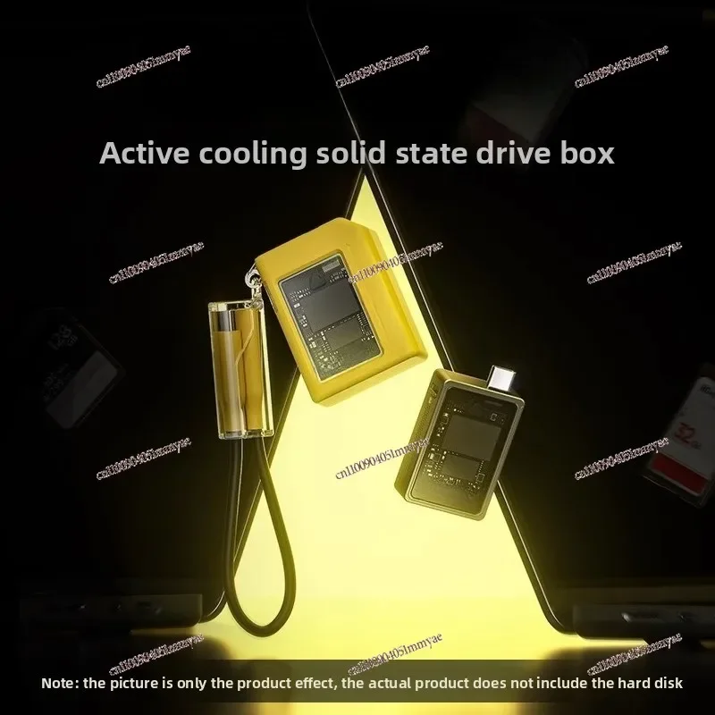 Active cooling hard disk box supports read protection up to 2TB capacity