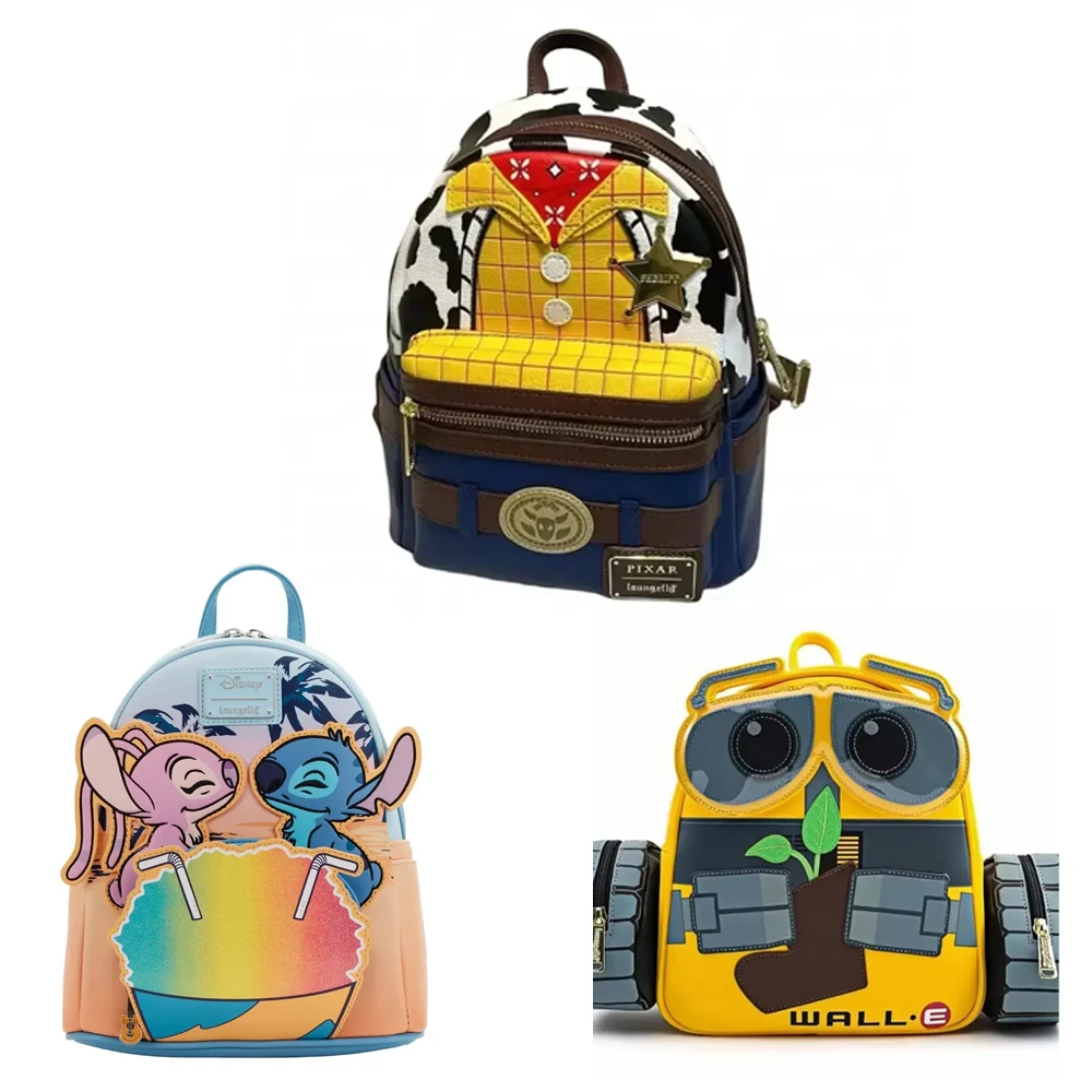 

Кожаный рюкзак «История игрушек 3, чужой» с тремя глазами, модный рюкзак, высококачественный рюкзак Sally, детские женские подарки на день рождения для девочки