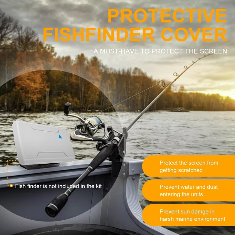 010-13132-00 Ship Protective Sun Cover for Garmin Striker 9-inch Devices,  Striker Plus 9sv, Striker Vivid 9sv Fishfinder