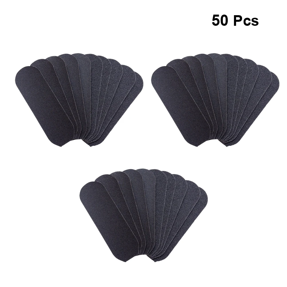 

50pcs Foot Sandpaper Callus Remover Tool Portable Accessories Foot File Effective For Cracked Heels Exfoliate Stubborn