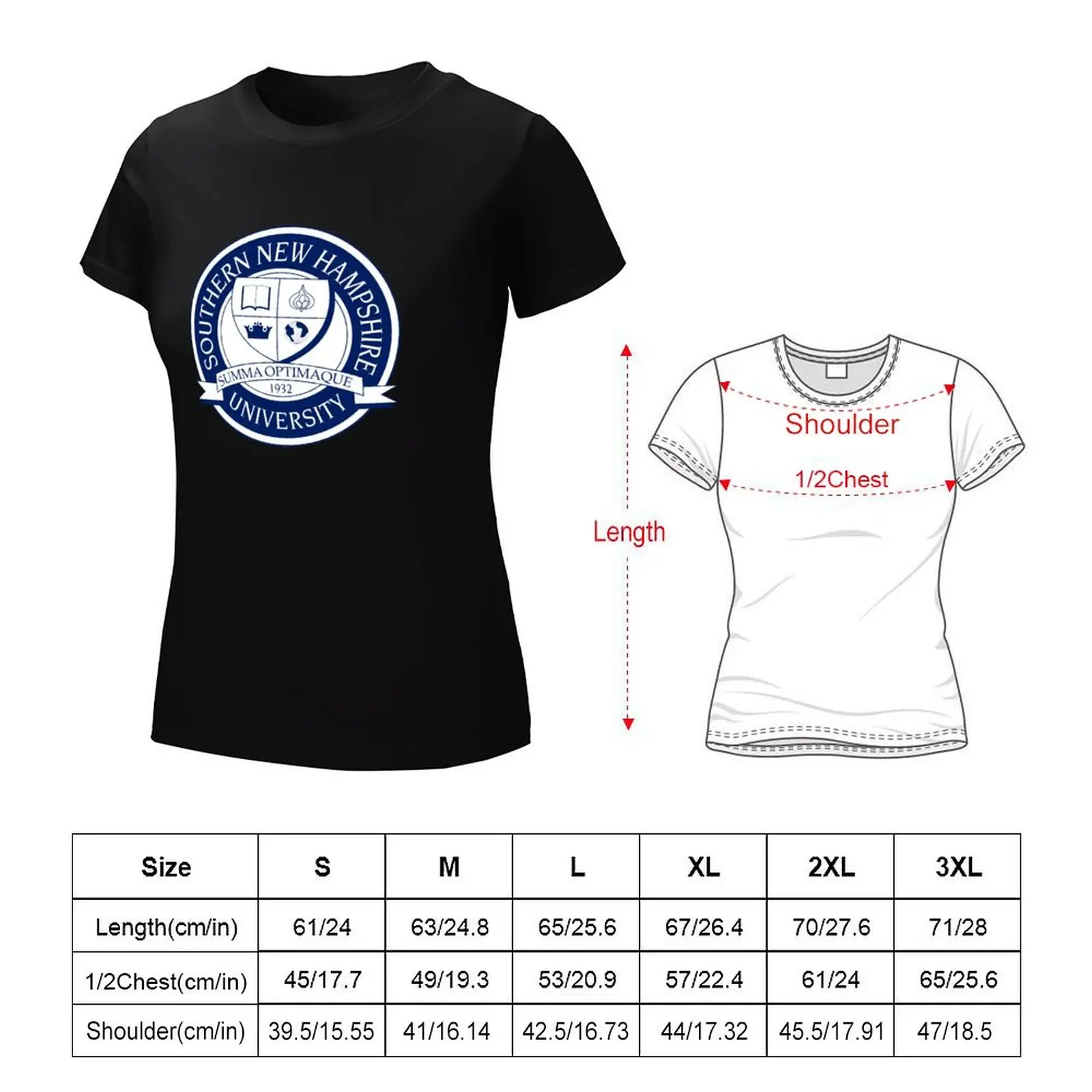 SNHU T-Shirt sports fans shirts graphic tees female sublime plain t shirts for Women