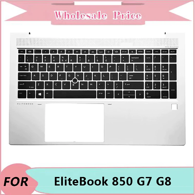 

New Original For EliteBook 850 G7 G8 Laptop Palmrest Case Keyboard US English Version Upper Cover