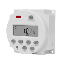 CN101A Timer Switch AC/DC 12V 24V 110V 120V 220V 230V 240V Digital LCD Power Week Mini Programmable Time Switch Relay 8A to 16A