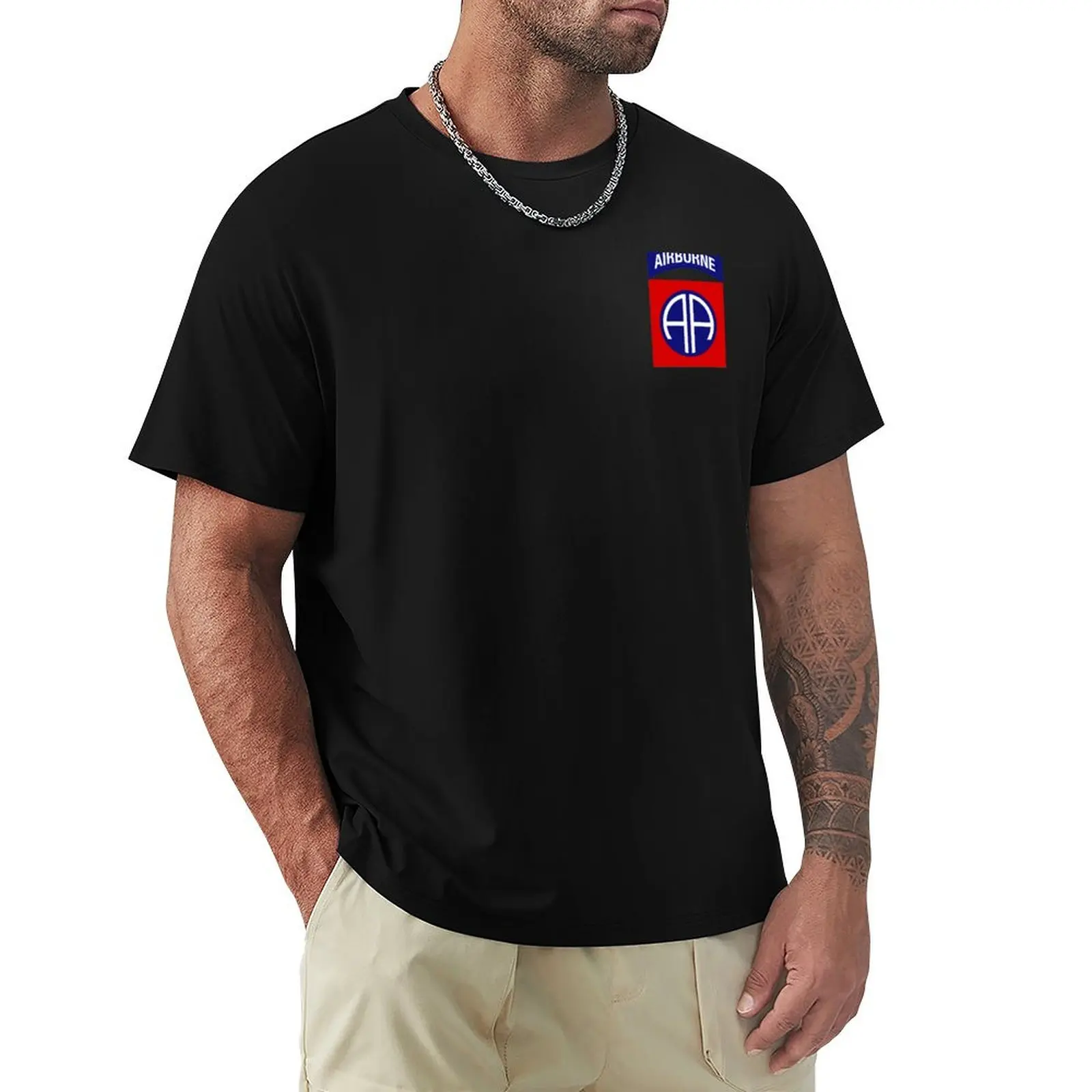 

82nd Airborne Division T-Shirt shirts graphic tee heavyweights mens big and tall t shirts