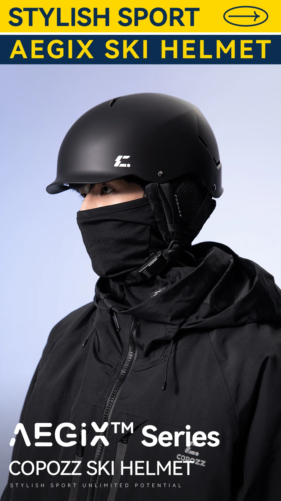 Copozz neues Upgrade Skihelm Männer Frauen Winter Anti-Impact-Sicherheit Snowboard helm Schnee Motorrad Ski Skateboard Helm – Detail 1