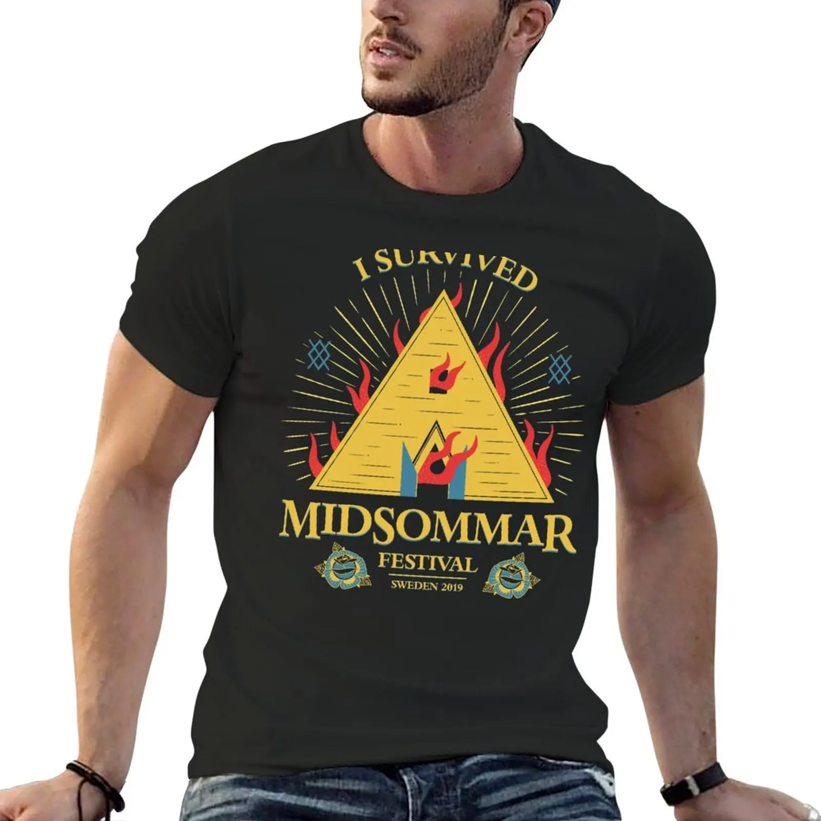 

Sacrifice - Midsommar Festival T-Shirt summer tops custom t shirt oversized compression shirt men
