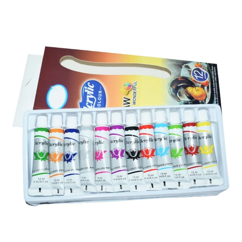 في زجاجات، صبغة غنية، غير باهتة، غير سامة، طلاء أحادي اللون للرسامين