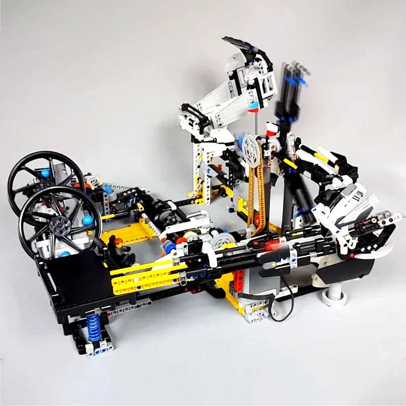 NEUE GBC Technische Kugelrollmaschine Modellbausatz DIY Technologie Kugelbewegungsmaschine Bausteine Kinderspielzeug Weihnachtsgeschenk