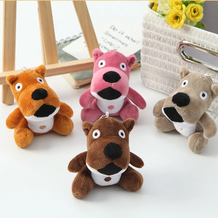 

Милая большая плюшевая игрушка с подвеской в виде медведя, милая плюшевая подвеска в виде животного, изысканный брелок для ключей, подвеска для сумки для девушек, подарок