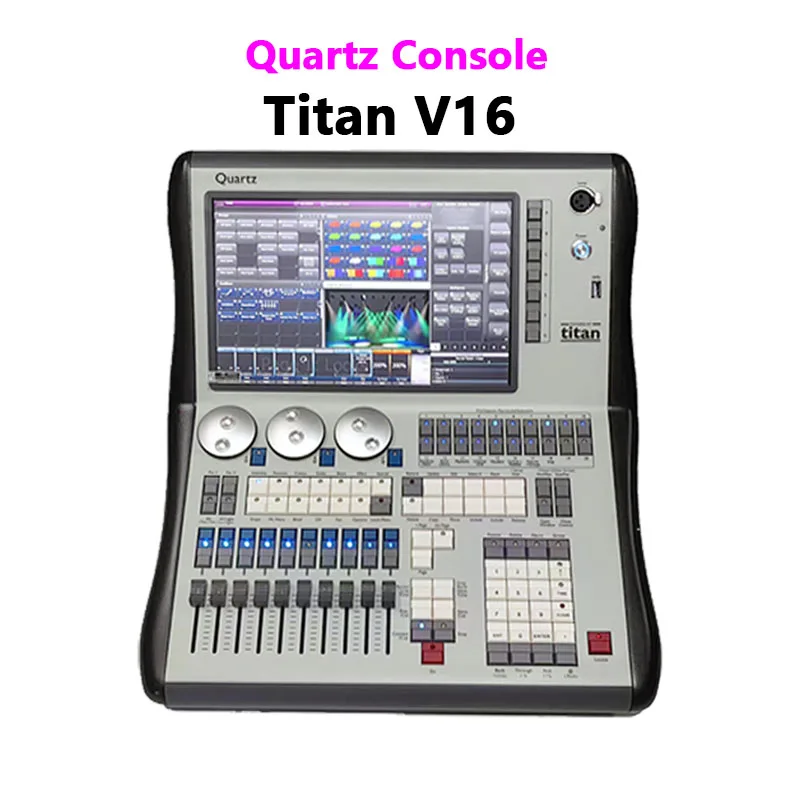 

Quartz Titan V16 System Professional DMX Controller For Stage Ligthing For Party Wedding dimmer Lighting Quartz Console Lamp