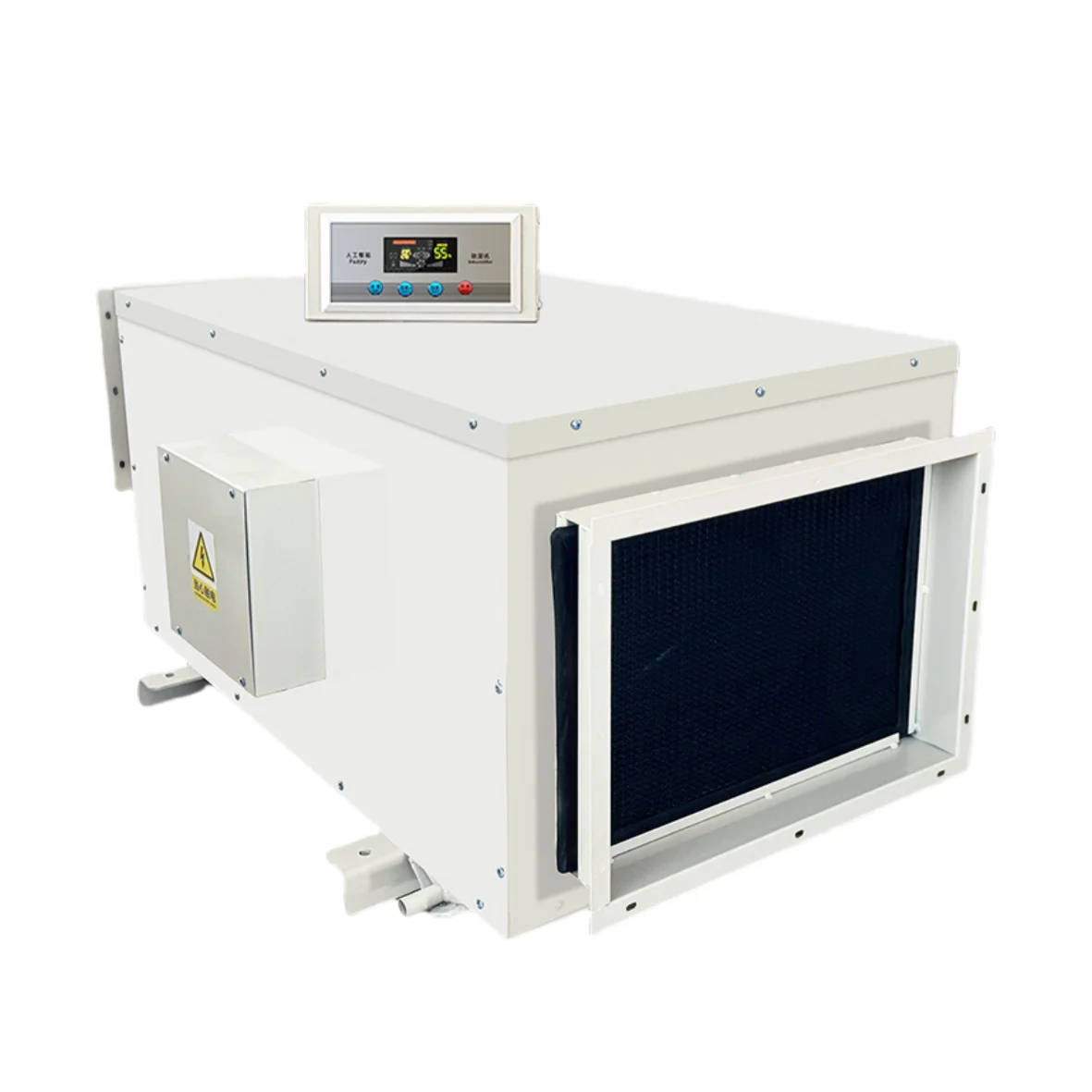 

158L/D Ceiling Dehumidifier With Drain Hose Moisture Control System For Warehouses Basements Other Garden Supplies
