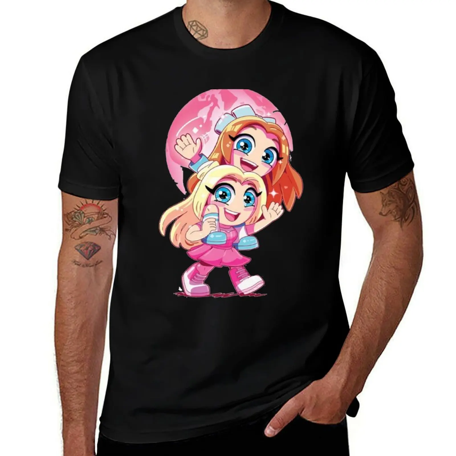 mackenzie Hey Cuties T-Shirt Graphic Print Short Sleeve T-Shirt
