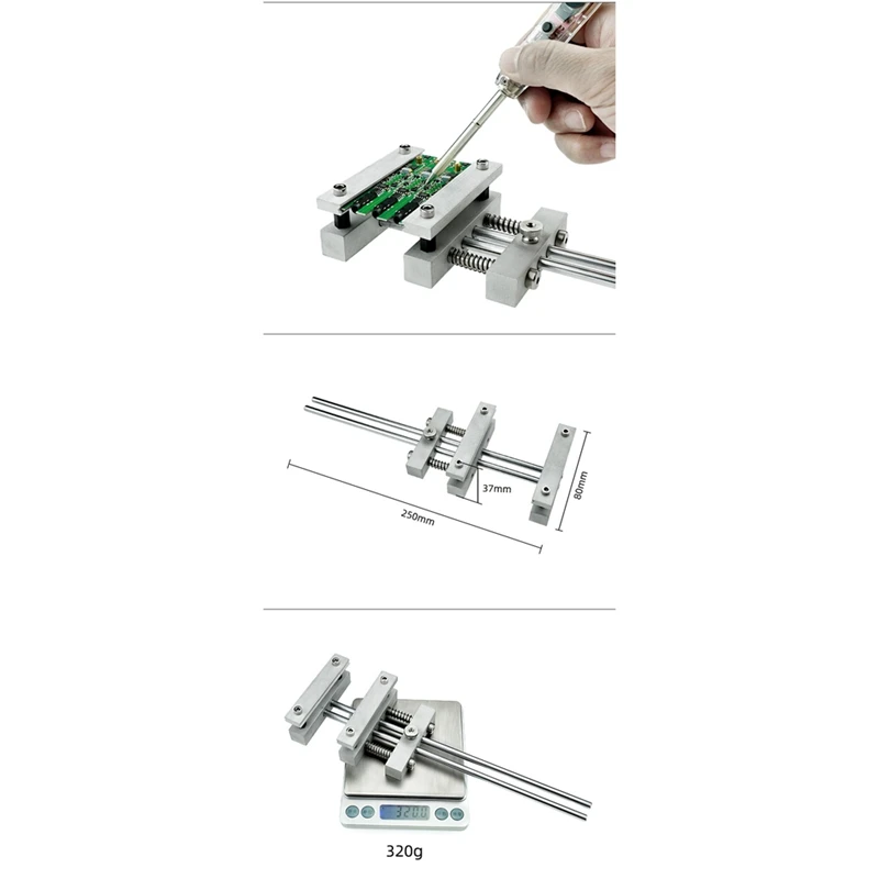 PSF18 Welding Clamps For Clamping And Fixing PCB Board Welding Auxiliary Tool With Adjustable Clamp Size Of 0-180Mm