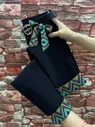 High waisted black leggings pants women's slim straight tube smoke pipe pants new Spring autumn 2023 casual pencil pants