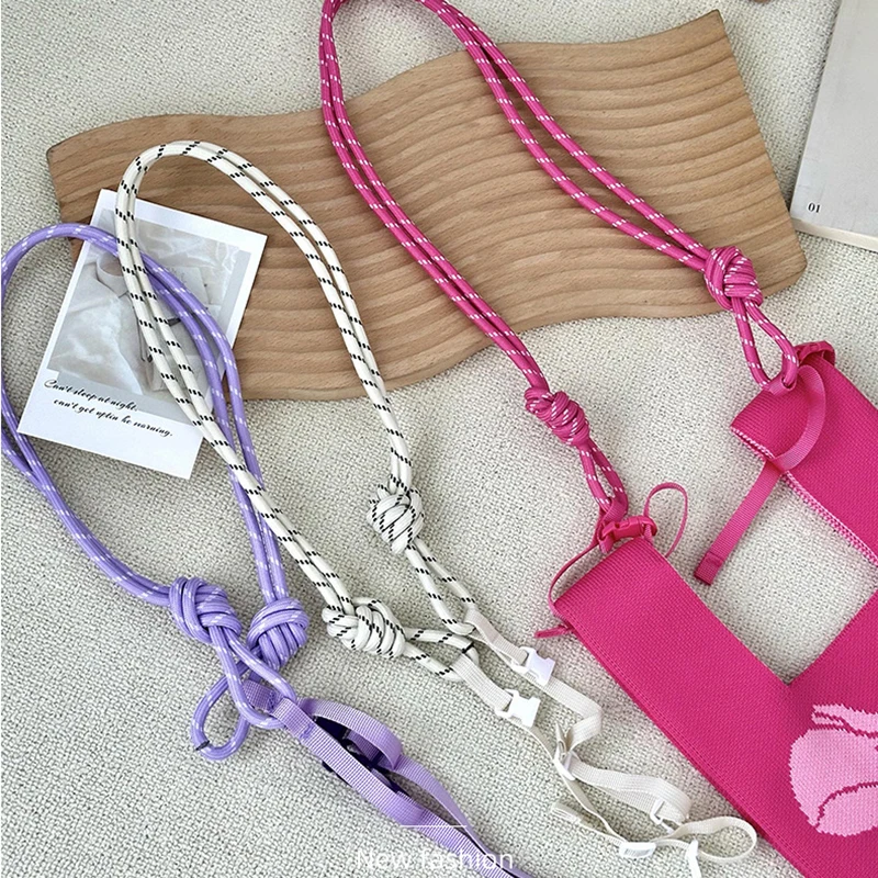 〔CC88〕Length 115cm Crossbody Adjustable Homemade Nylon Rope Bag Strap Extension Accessories