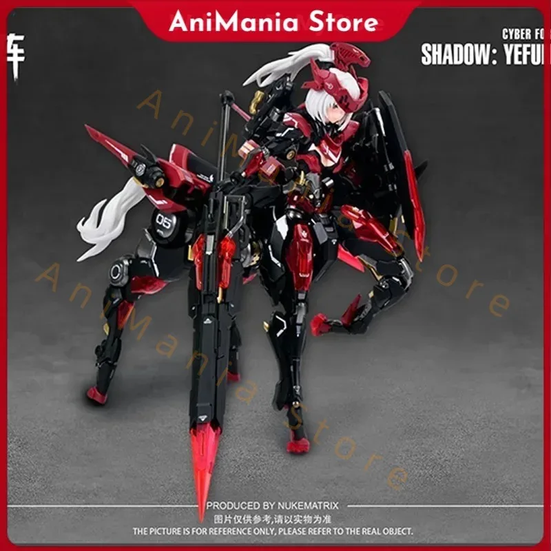 

Original box MAD WOLG CYBER FOTEST CF05 THE SHADOW OF WAR GIRLS Figure Finished Model kit PVC Anime full Action Toy Gift for kid