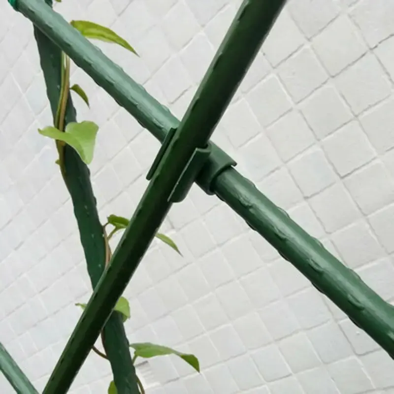 High quality materials – our garden grid connector is made of PP plastic, durable, not easy to damage, and reusable. Easy to ins