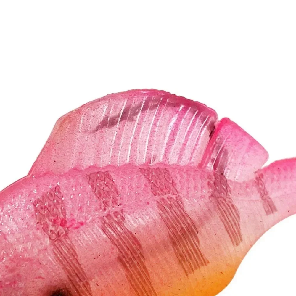 6 سنتيمتر 10-14 جرام النائم الخيشومية الطعم الناعم مجداف الذيل سويم الاصطناعي إغراء المياه المالحة الصيد السحر ل باس البحر جثم الإنزلاق الطعم