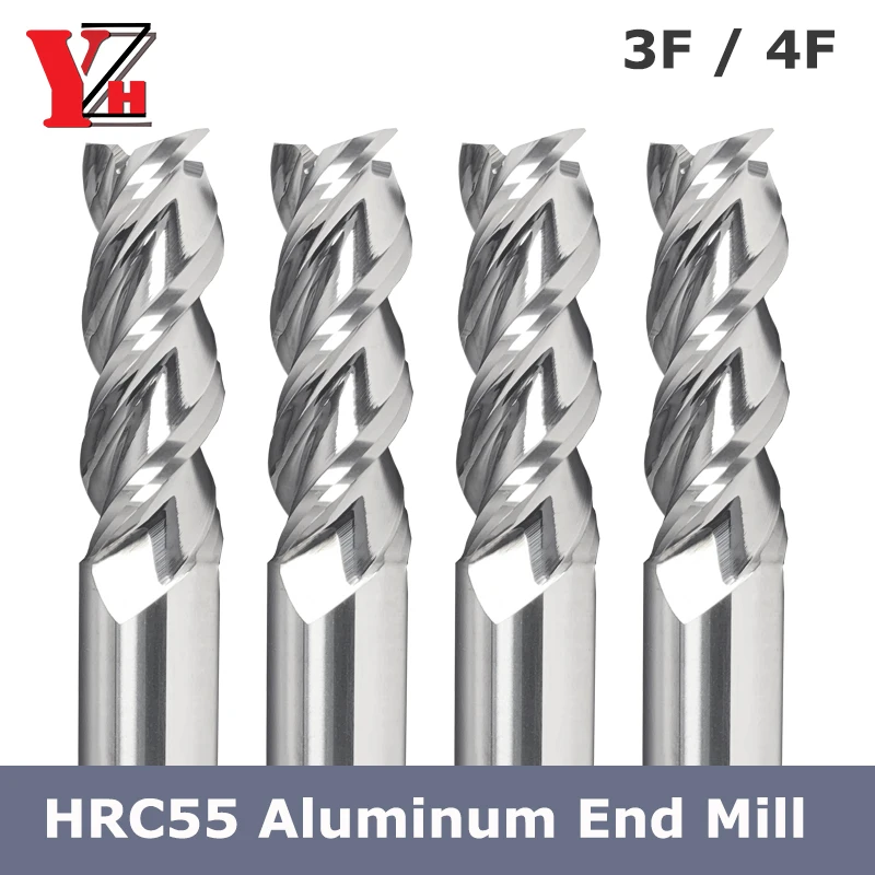 

Фреза концевая HRC55 с 3/4 зубьями для ЧПУ, для алюминия, меди, пластика, 4, 6, 8, 10, 12, 14, 16, 18, 20 мм