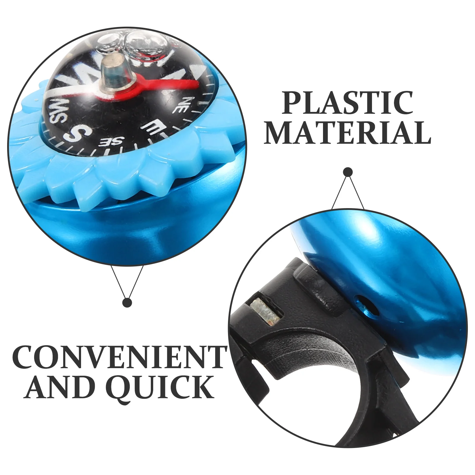 

Durable Aluminum Bike Bell Cartoon Clear Sound Rainproof Convenient Installation Road Mountain Folding Bicycles