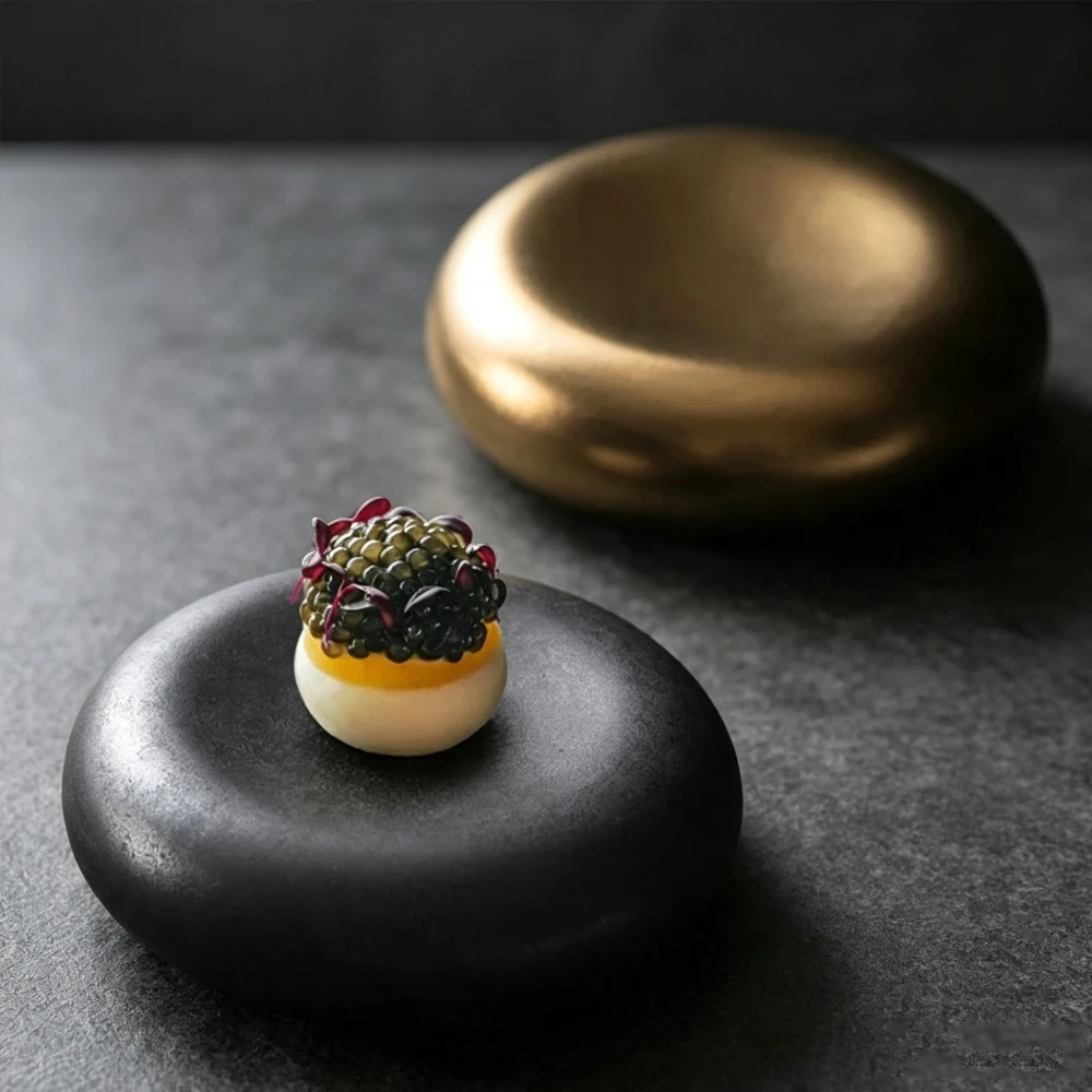 French-style Pre-dinner Snack Plate with A High Sense of Western Food, Exquisite Small Plates and Creative Dessert Plates