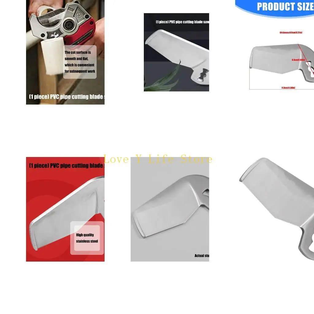 

L74C Ножницы для труб из ПВХ 48-44-0405 Сменные ножи для резки пластика ПВХ для 2470-20 2470-21 Аксессуары для ножниц